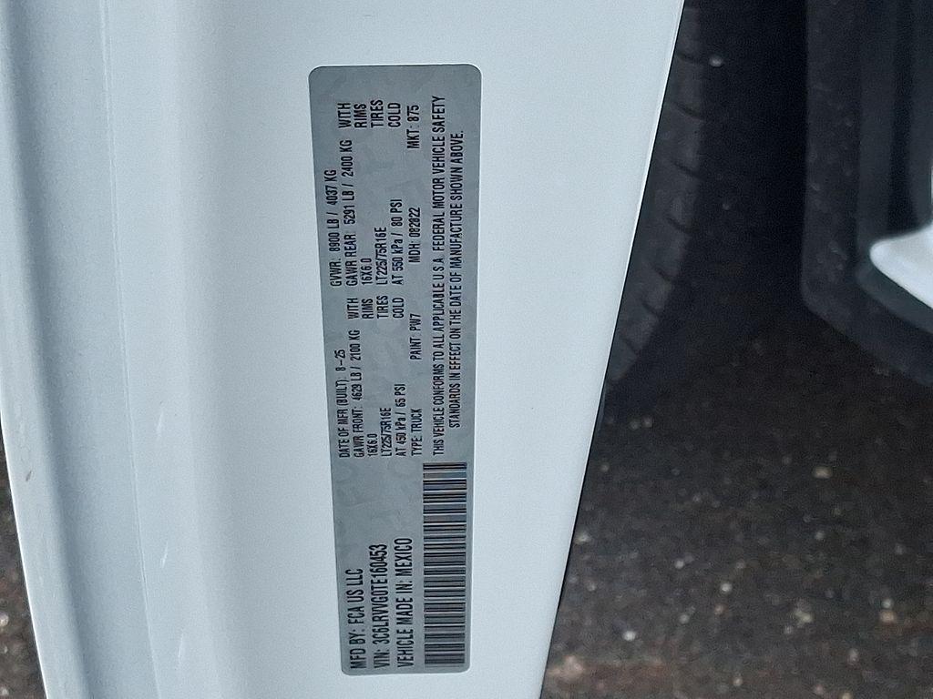 new 2026 Ram ProMaster 2500 car, priced at $46,903