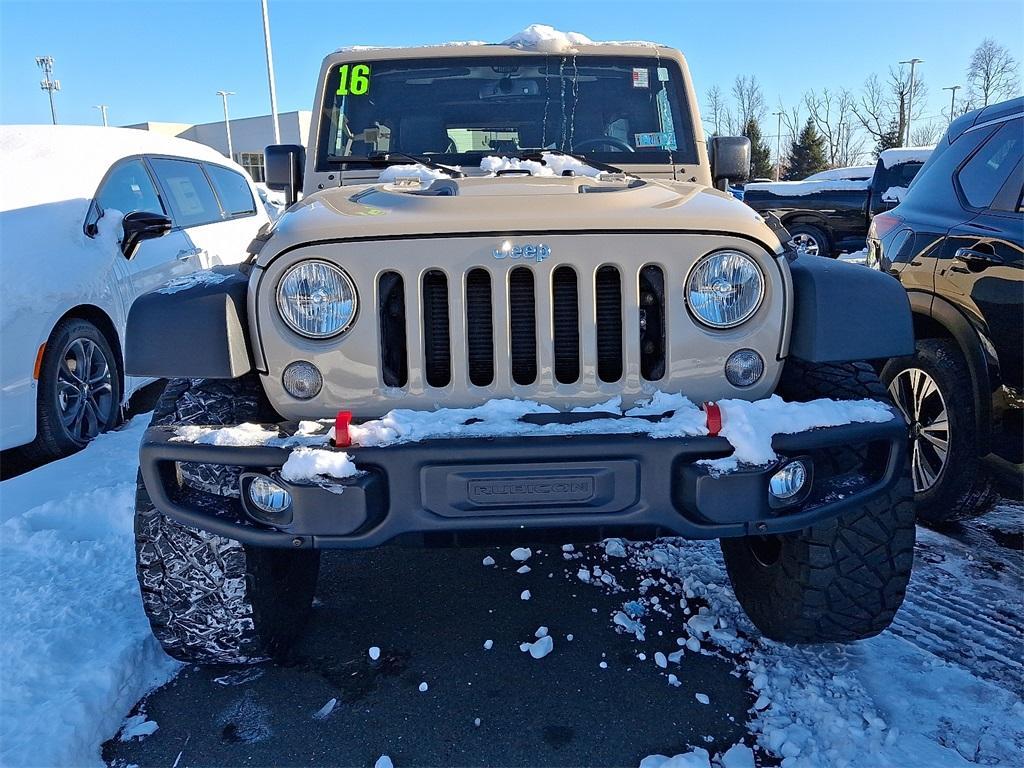 used 2016 Jeep Wrangler Unlimited car, priced at $25,788