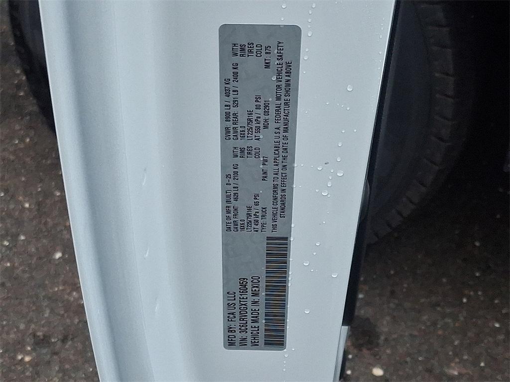 new 2026 Ram ProMaster 2500 car, priced at $54,934