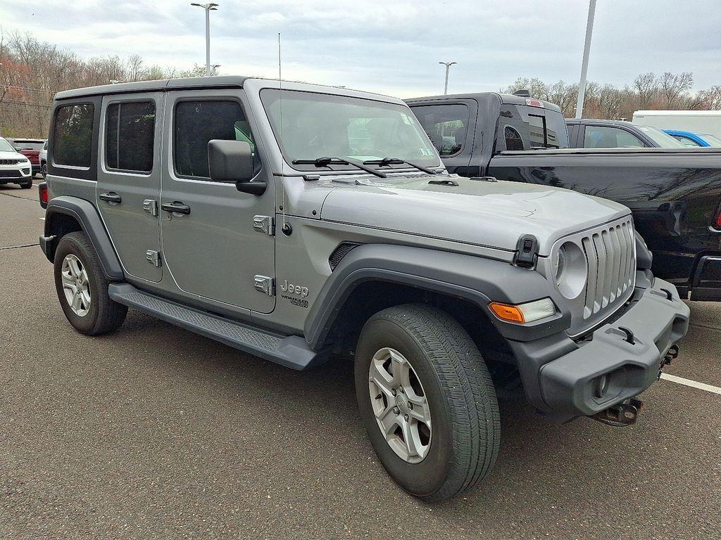 used 2021 Jeep Wrangler Unlimited car, priced at $29,888