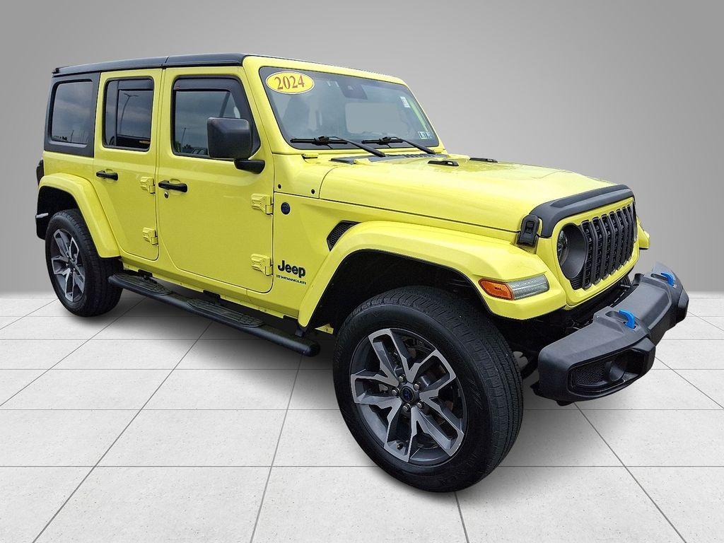 used 2024 Jeep Wrangler 4xe car, priced at $31,371