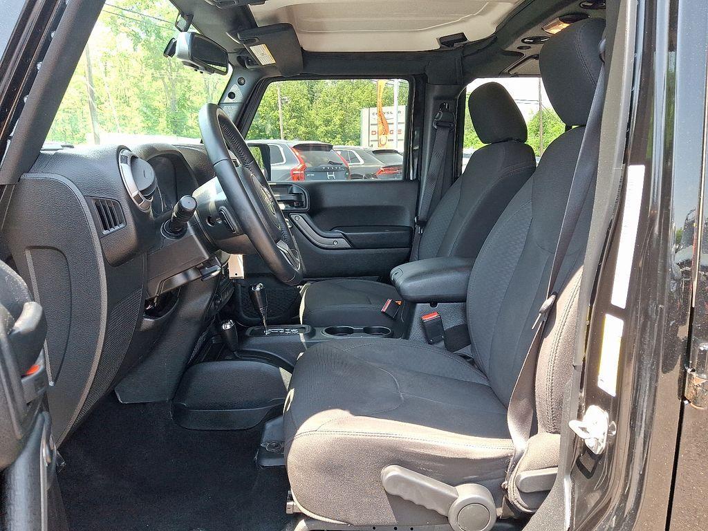 used 2017 Jeep Wrangler Unlimited car, priced at $19,453