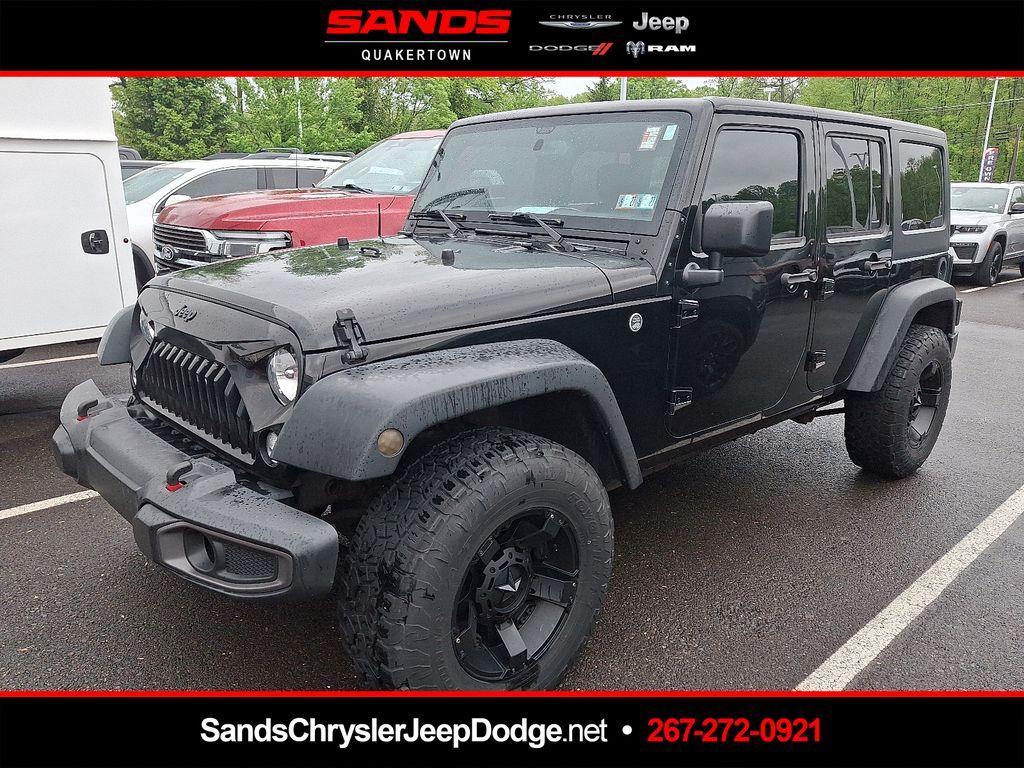 used 2017 Jeep Wrangler Unlimited car, priced at $19,453