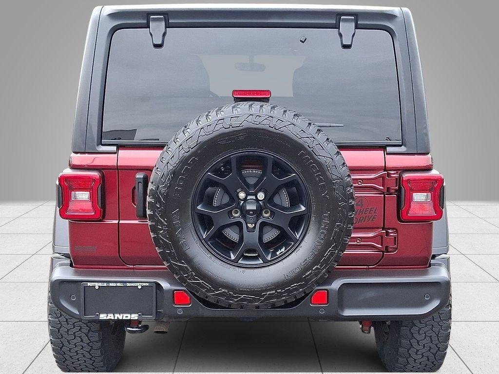 used 2021 Jeep Wrangler Unlimited car, priced at $27,528