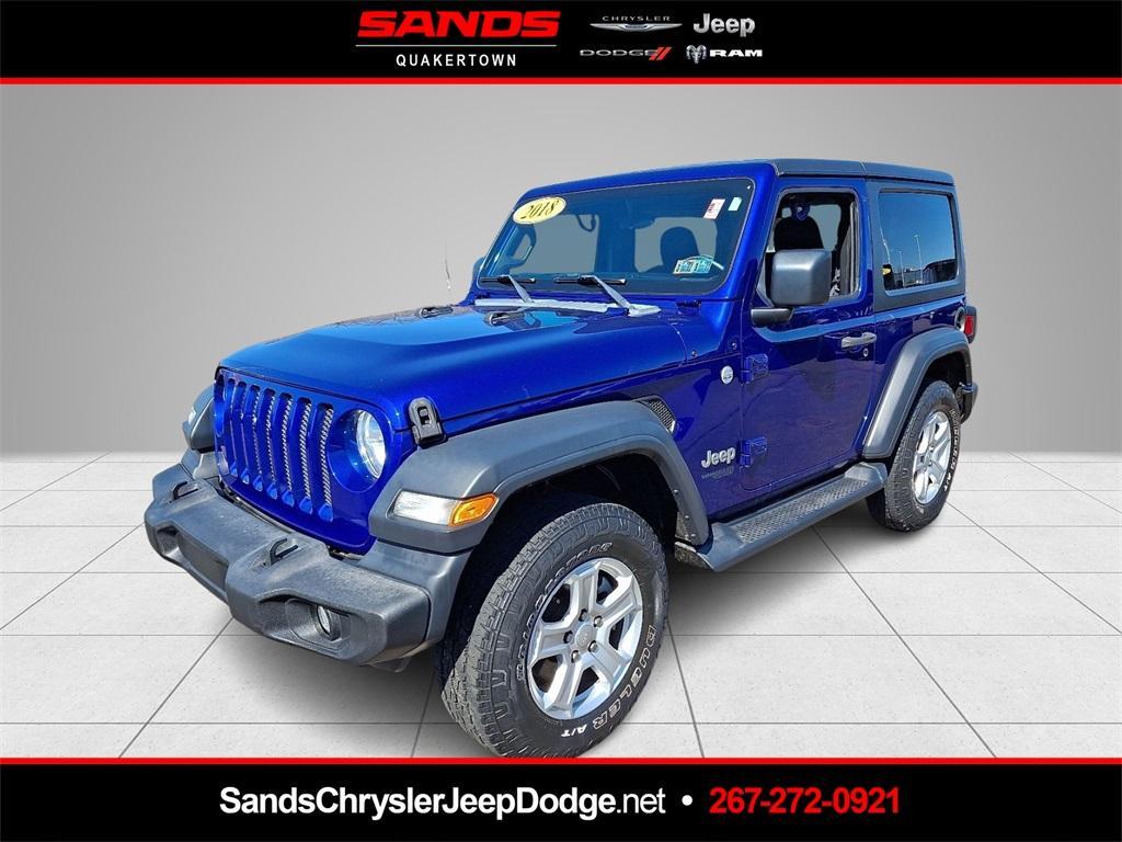 used 2018 Jeep Wrangler car, priced at $20,995