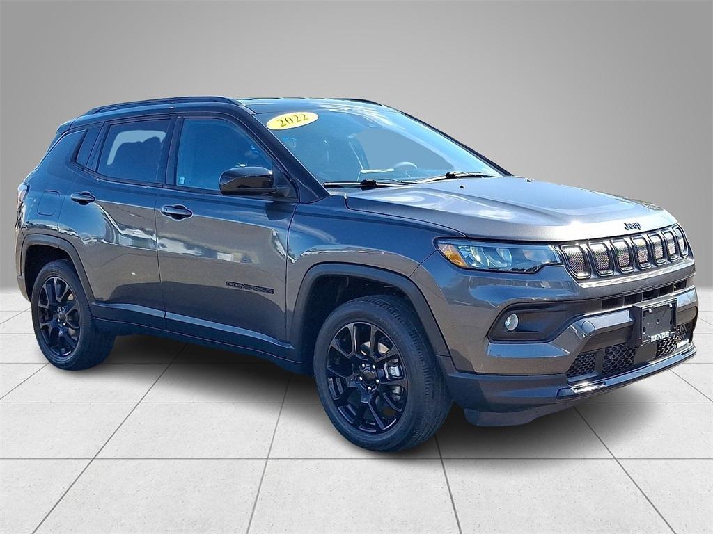 used 2022 Jeep Compass car, priced at $21,322