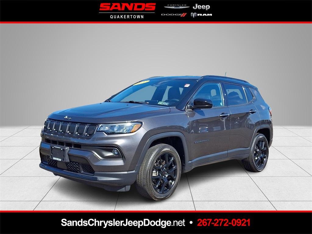 used 2022 Jeep Compass car, priced at $21,651