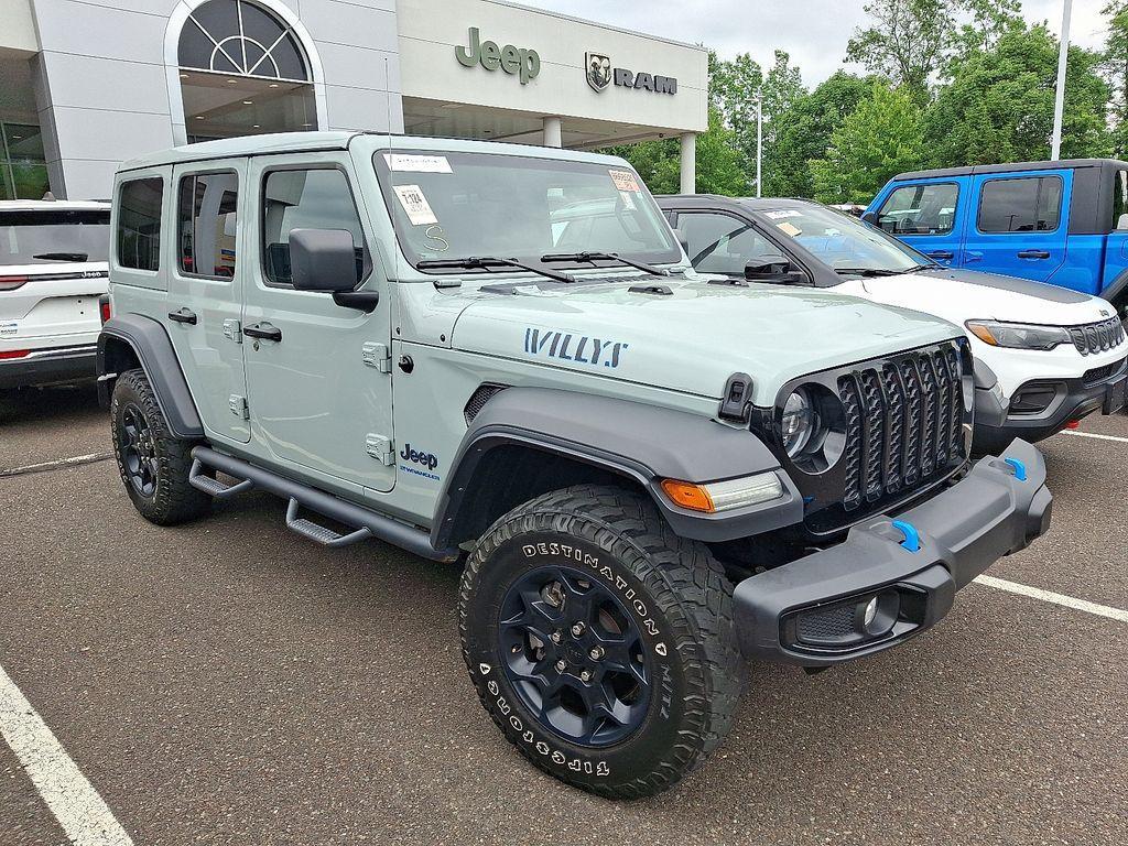 used 2023 Jeep Wrangler 4xe car, priced at $31,486