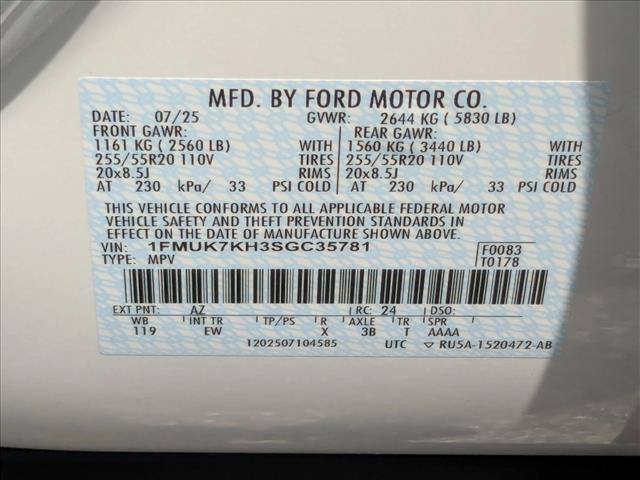 new 2025 Ford Explorer car, priced at $43,491