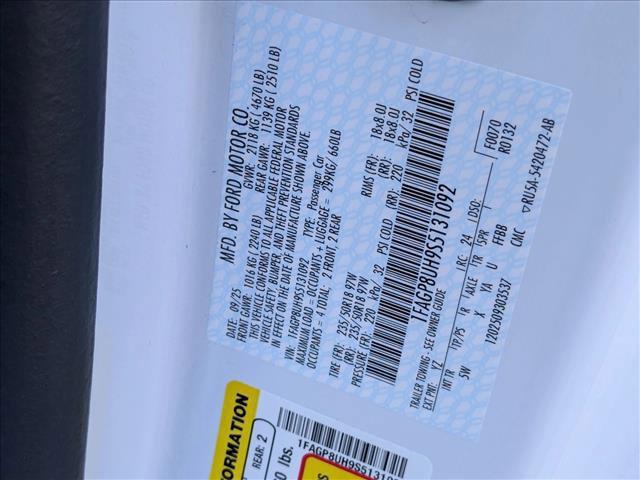 new 2025 Ford Mustang car, priced at $43,491