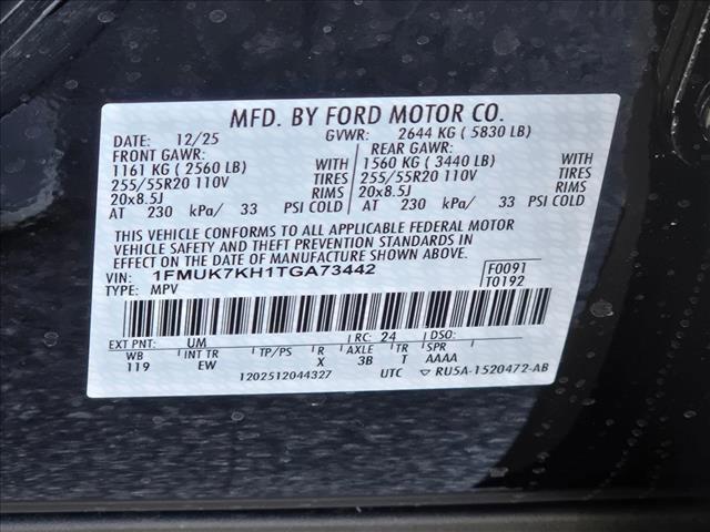 new 2026 Ford Explorer car, priced at $46,491