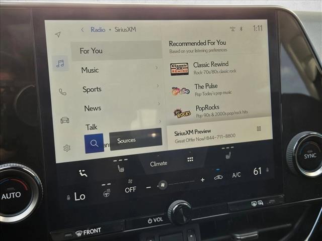 used 2024 Lexus NX 350h car, priced at $41,738