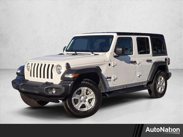 used 2021 Jeep Wrangler Unlimited car, priced at $28,803