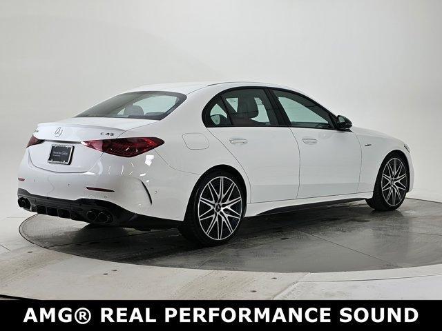 used 2024 Mercedes-Benz AMG C 43 car, priced at $56,998