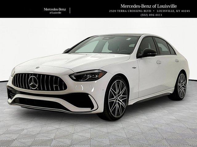 used 2023 Mercedes-Benz AMG C 43 car, priced at $46,998