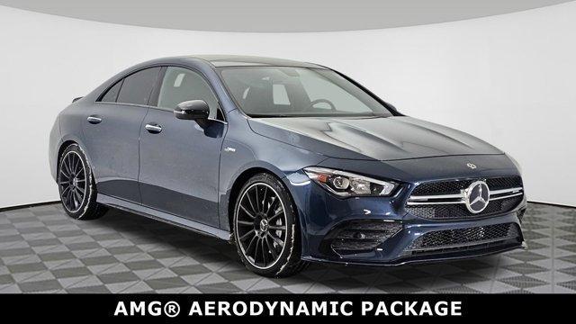 used 2022 Mercedes-Benz AMG CLA 35 car, priced at $36,988