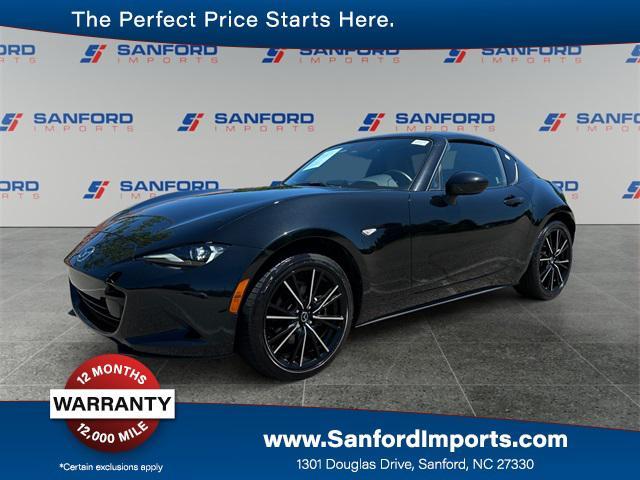 used 2024 Mazda MX-5 Miata RF car, priced at $26,500