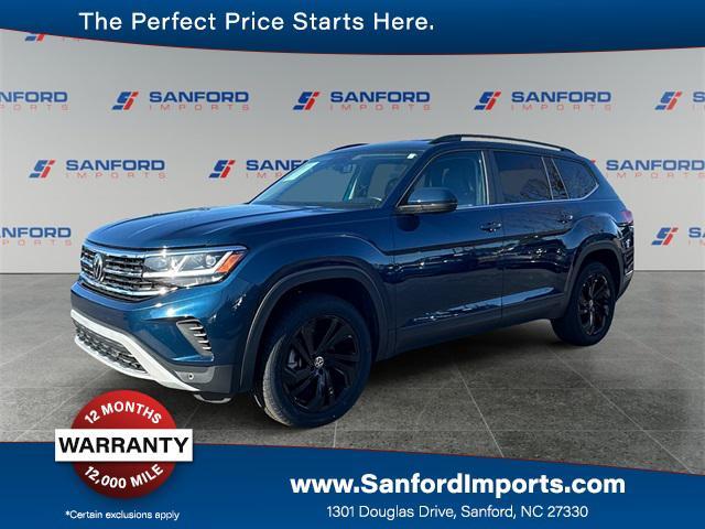 used 2022 Volkswagen Atlas car, priced at $22,998