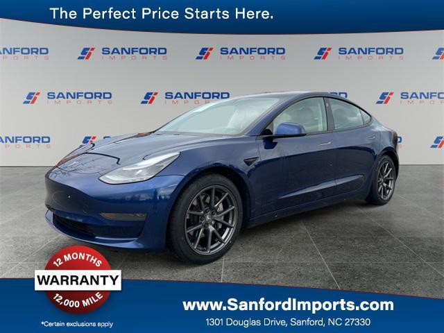 used 2021 Tesla Model 3 car, priced at $17,475