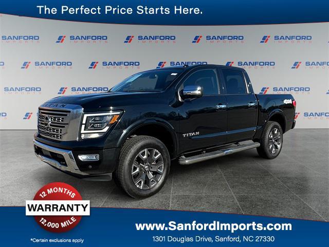 used 2021 Nissan Titan car, priced at $35,670