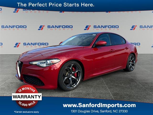 used 2017 Alfa Romeo Giulia car, priced at $14,980