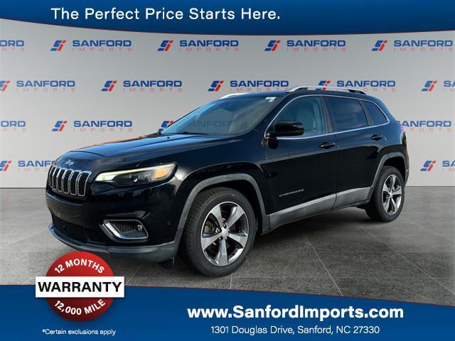 used 2019 Jeep Cherokee car, priced at $16,892