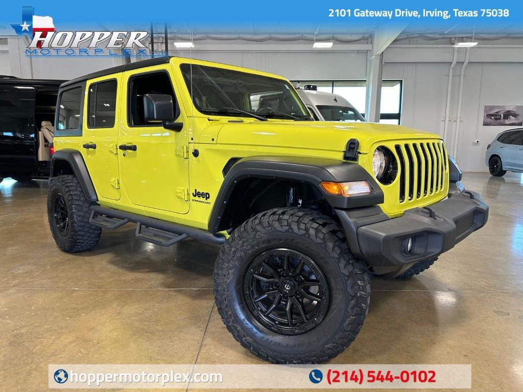 used 2023 Jeep Wrangler car, priced at $31,500
