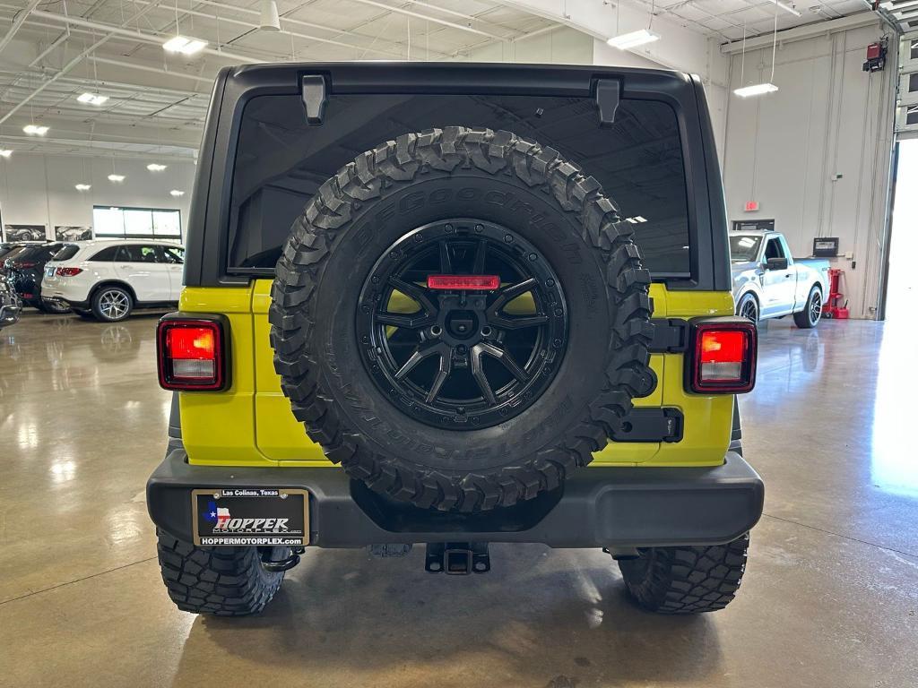 used 2023 Jeep Wrangler car, priced at $31,500