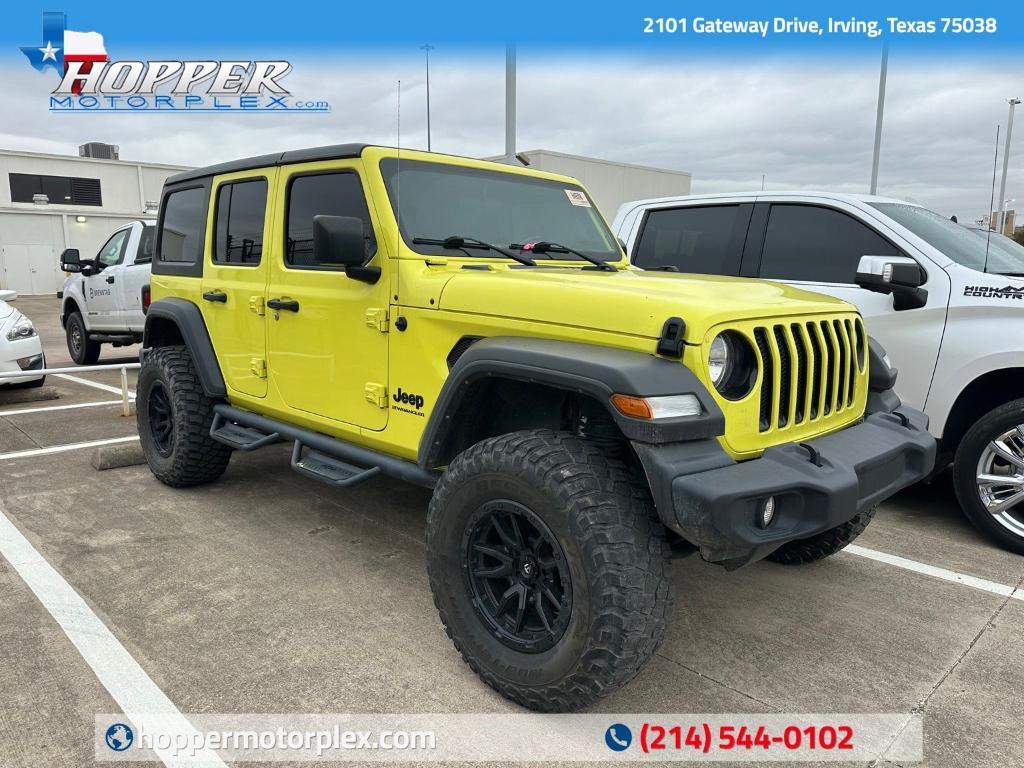 used 2023 Jeep Wrangler car, priced at $31,000