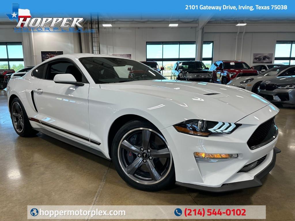 used 2022 Ford Mustang car, priced at $40,500