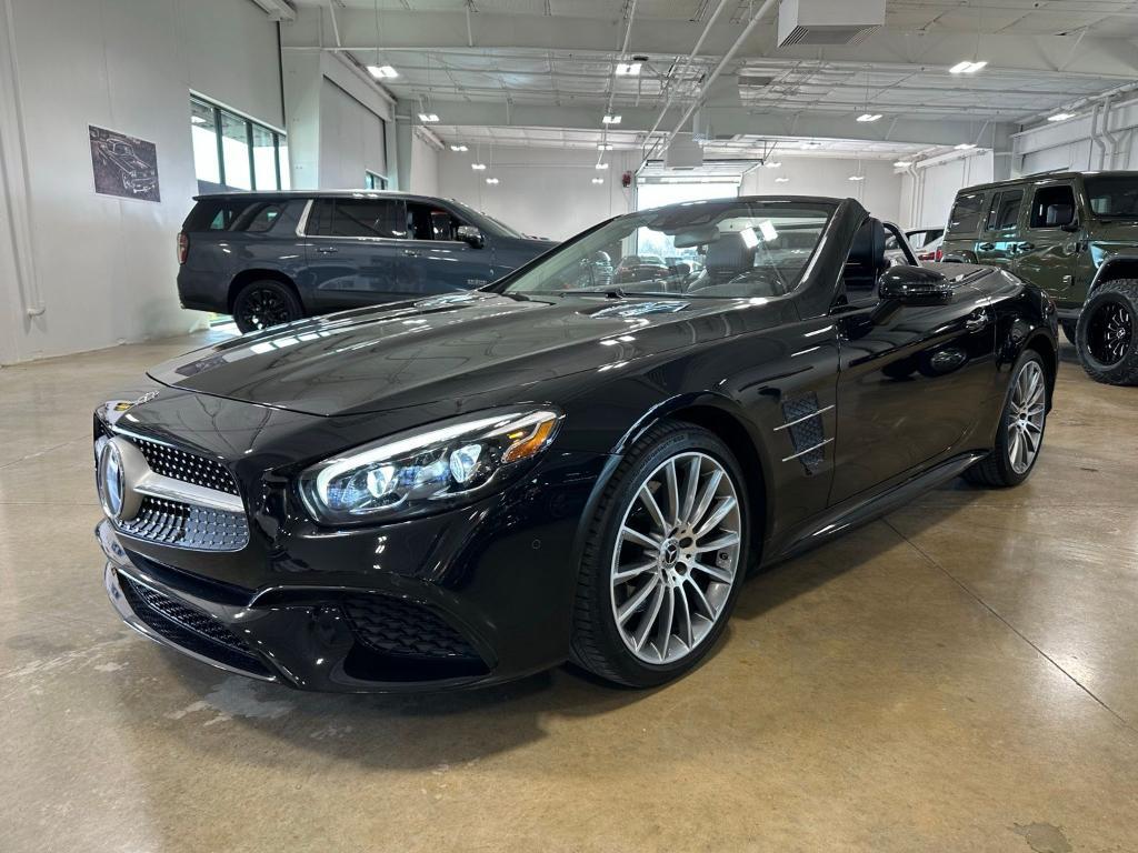 used 2019 Mercedes-Benz SL 550 car, priced at $52,890