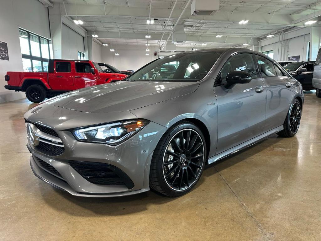 used 2020 Mercedes-Benz AMG CLA 35 car, priced at $26,890