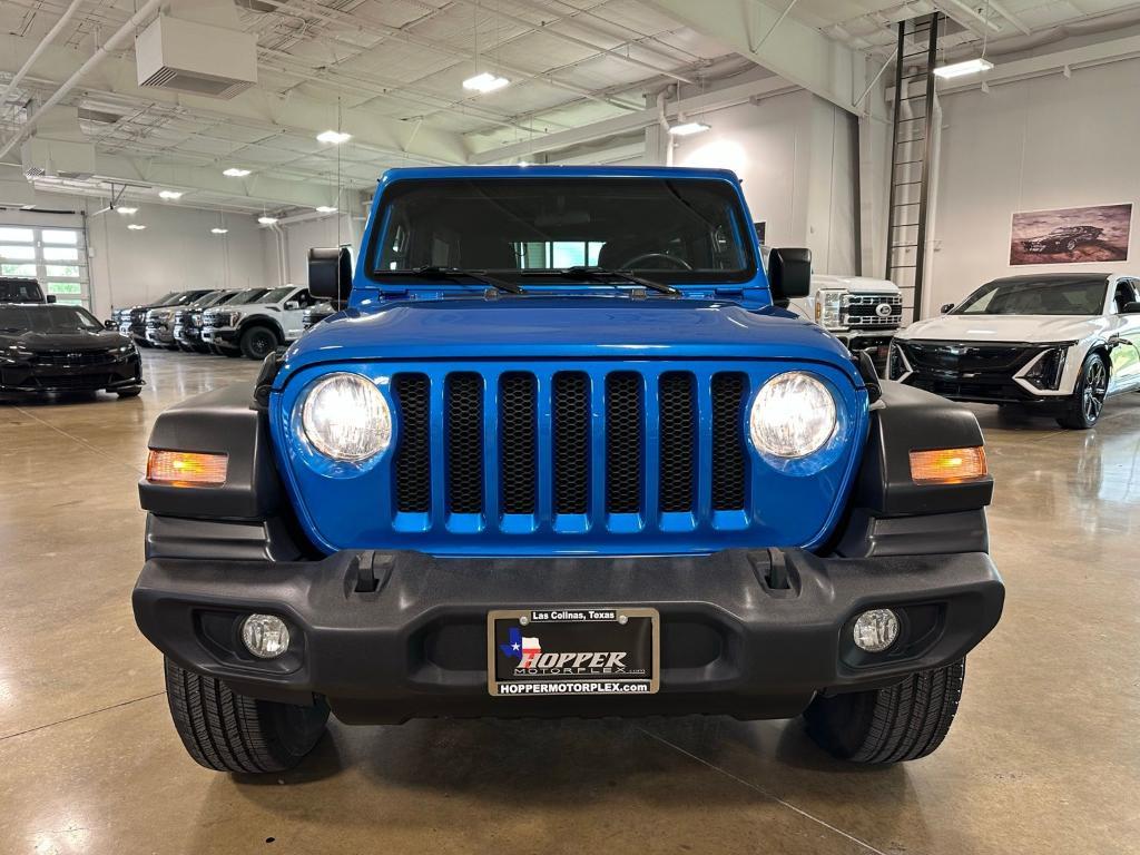 used 2022 Jeep Wrangler Unlimited car, priced at $30,220