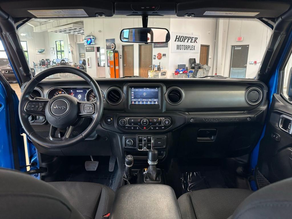 used 2022 Jeep Wrangler Unlimited car, priced at $30,220