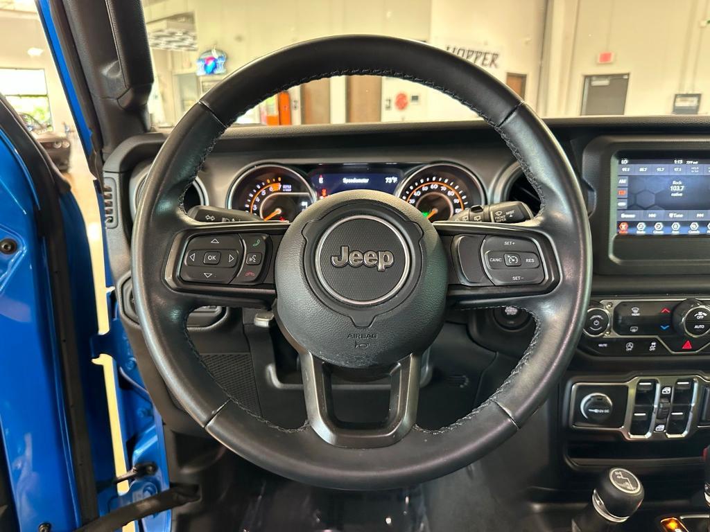 used 2022 Jeep Wrangler Unlimited car, priced at $30,220