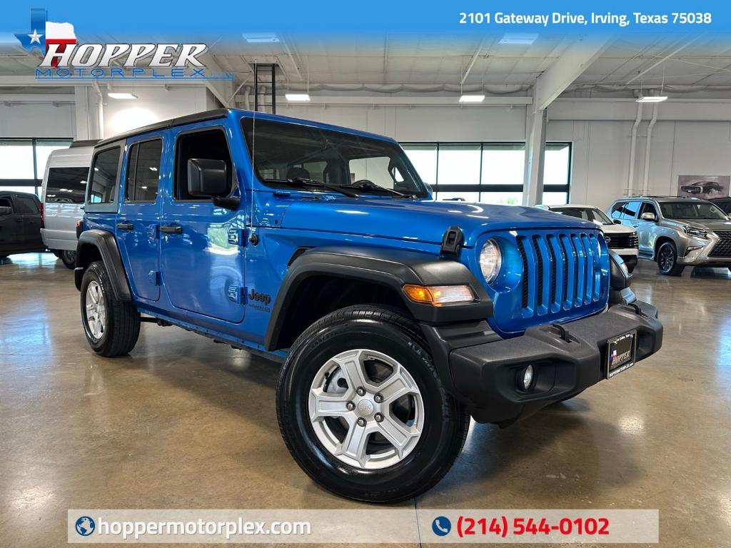 used 2022 Jeep Wrangler Unlimited car, priced at $31,140
