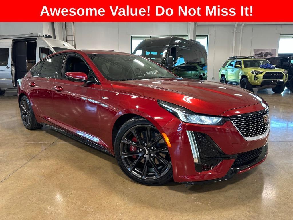 used 2023 Cadillac CT5-V car, priced at $37,125
