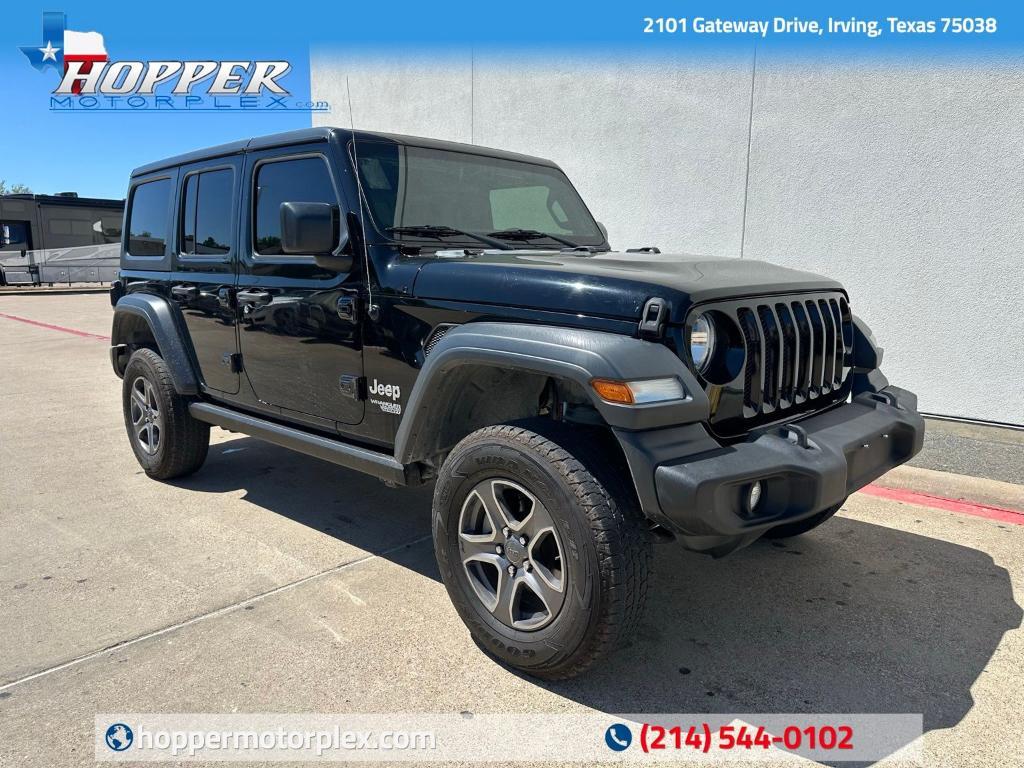 used 2018 Jeep Wrangler Unlimited car, priced at $23,070