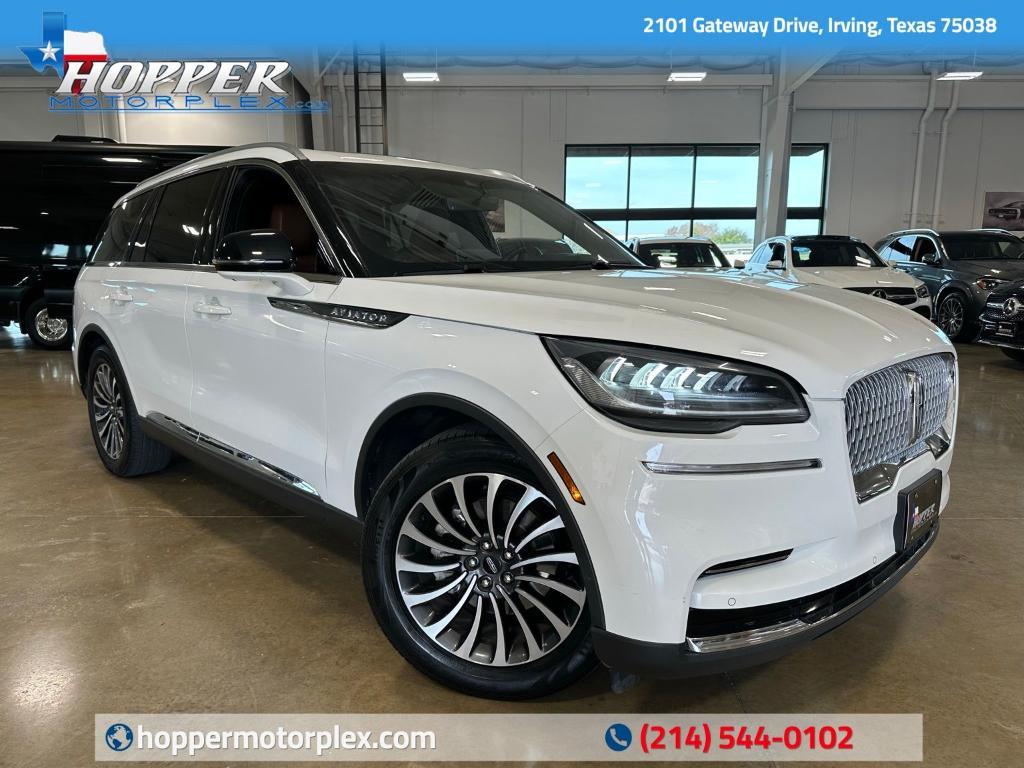 used 2022 Lincoln Aviator car, priced at $27,130