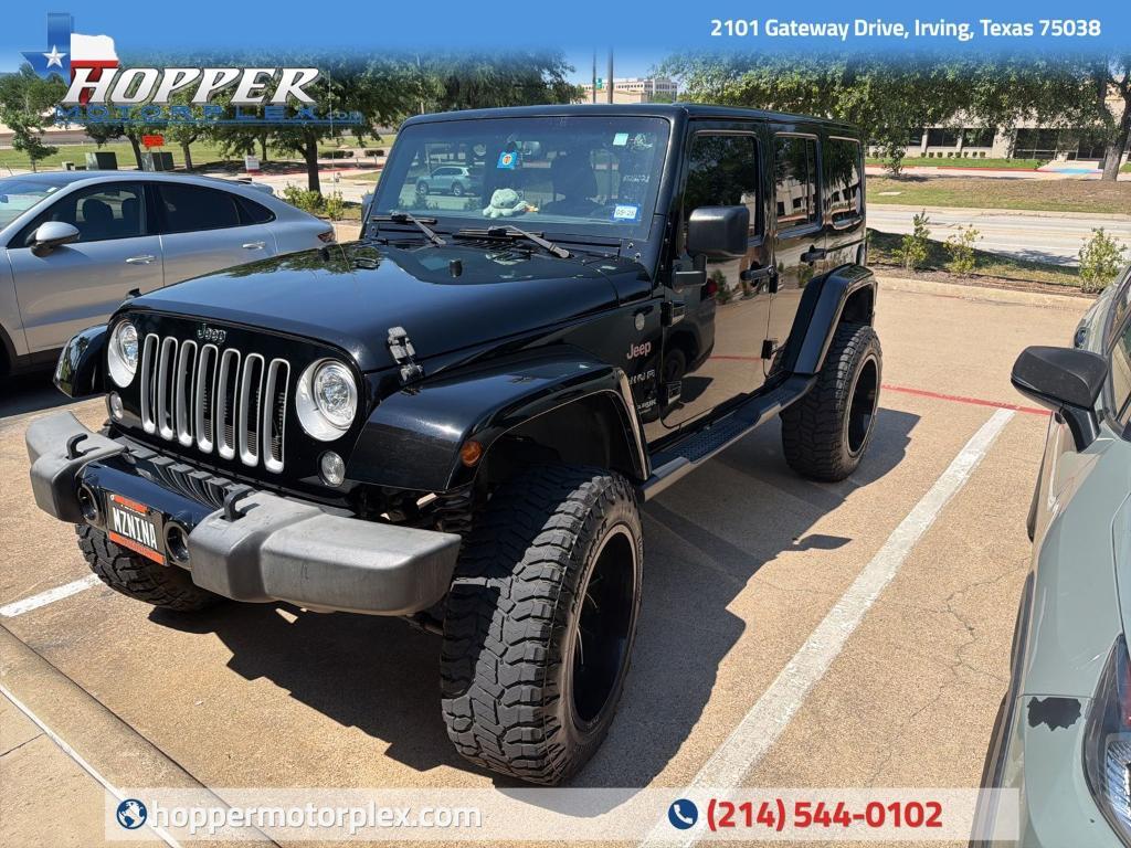 used 2018 Jeep Wrangler JK Unlimited car, priced at $22,784