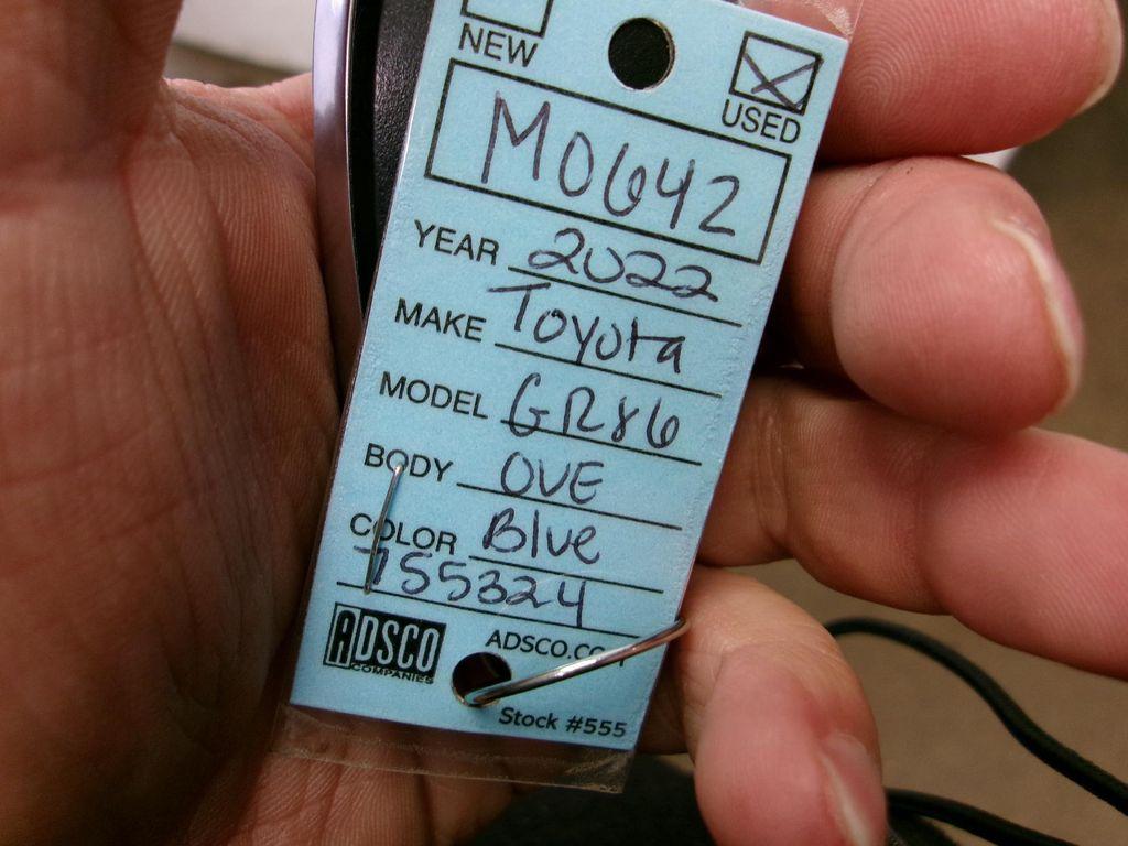 used 2022 Toyota GR86 car, priced at $27,988