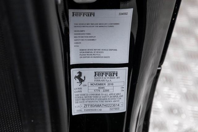 used 2017 Ferrari 488 Spider car, priced at $249,988