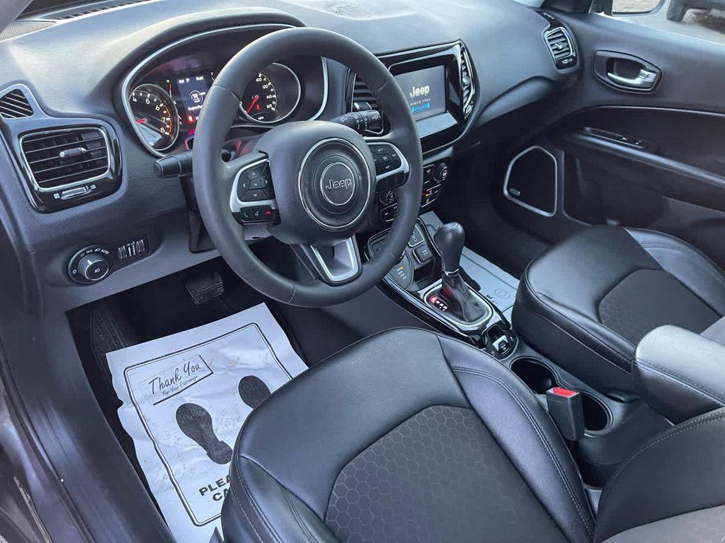 used 2021 Jeep Compass car, priced at $15,000