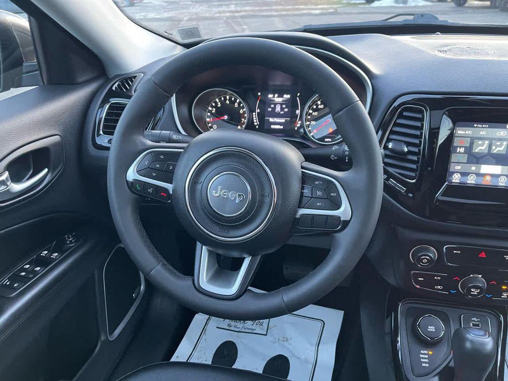 used 2021 Jeep Compass car, priced at $15,000