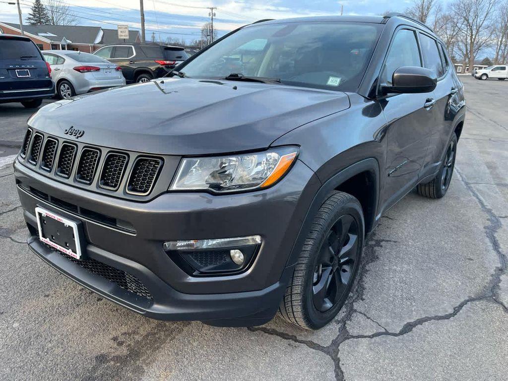 used 2021 Jeep Compass car, priced at $15,000