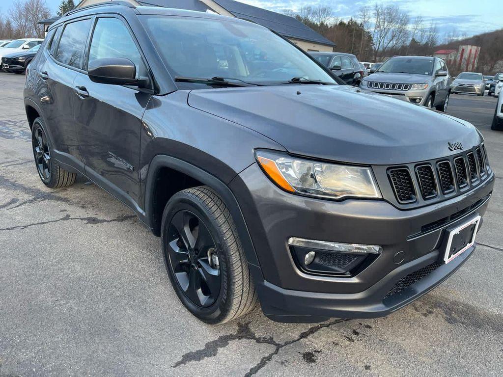 used 2021 Jeep Compass car, priced at $15,000