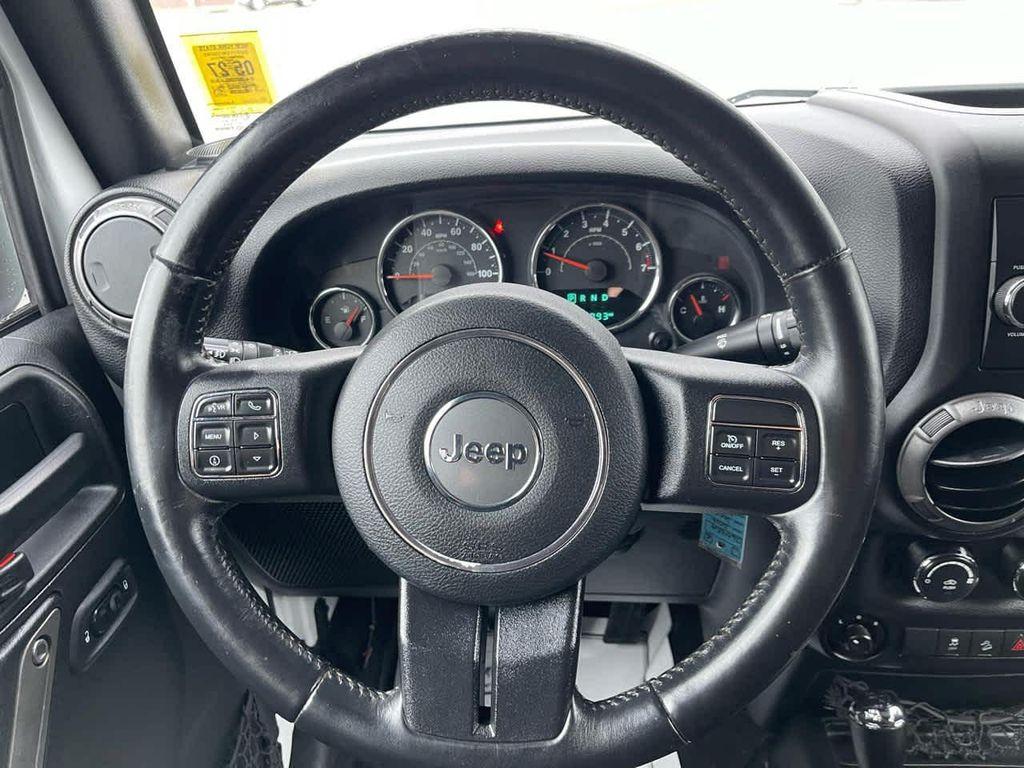 used 2016 Jeep Wrangler Unlimited car, priced at $18,000