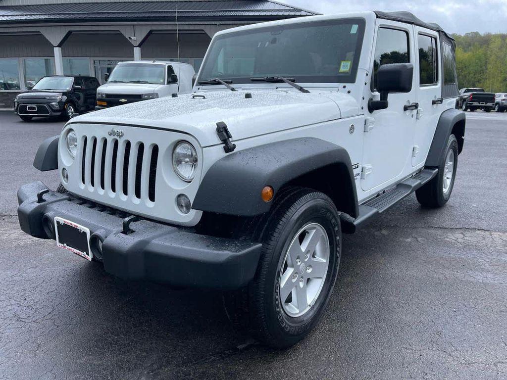 used 2016 Jeep Wrangler Unlimited car, priced at $18,000