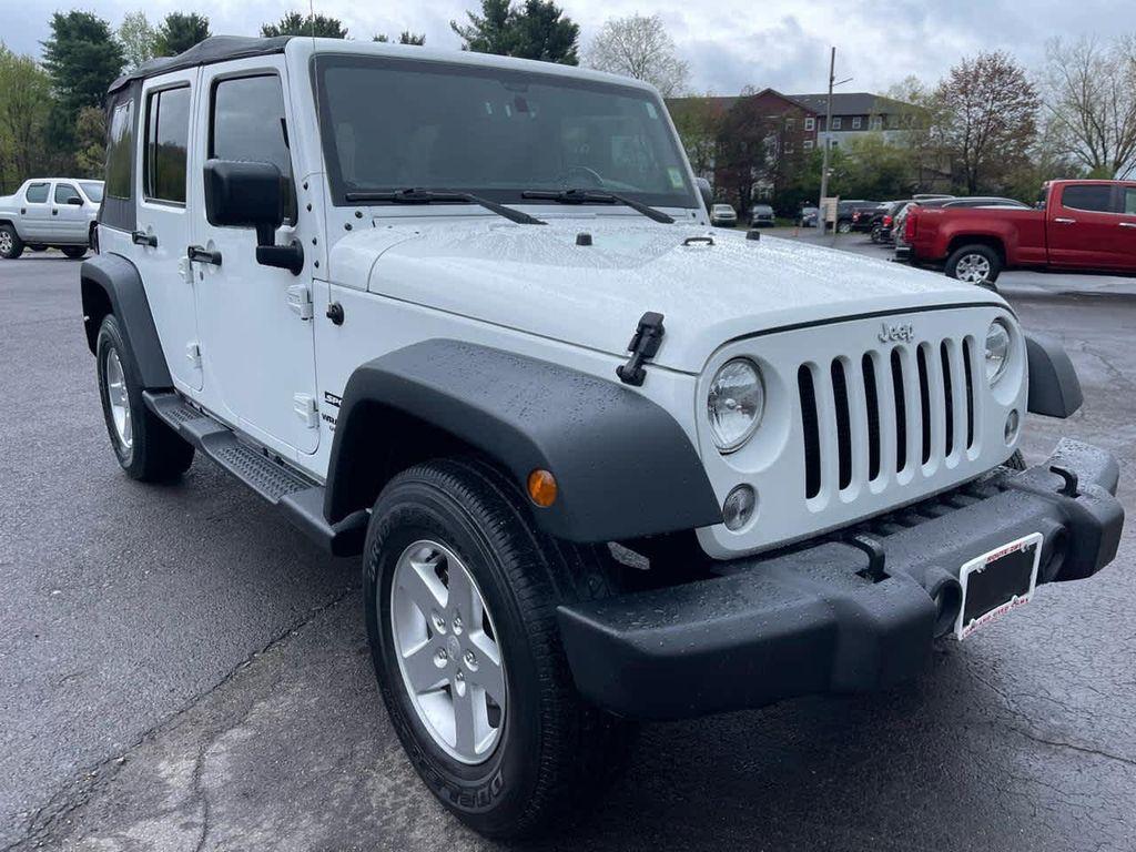 used 2016 Jeep Wrangler Unlimited car, priced at $18,000