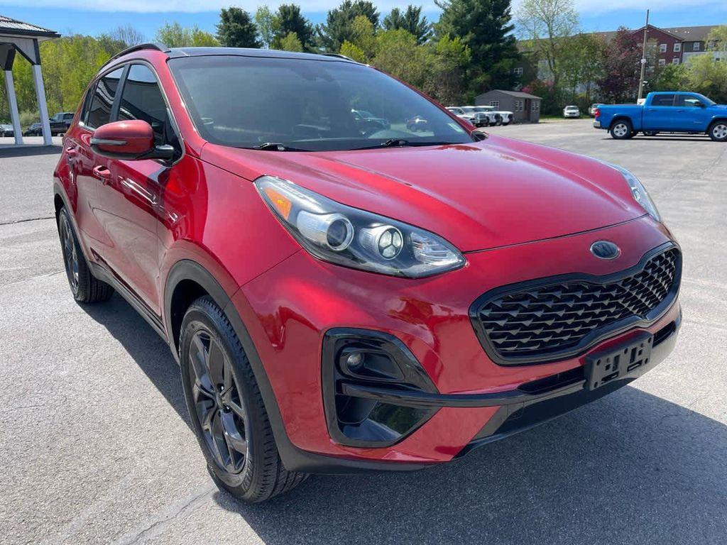 used 2022 Kia Sportage car, priced at $15,400